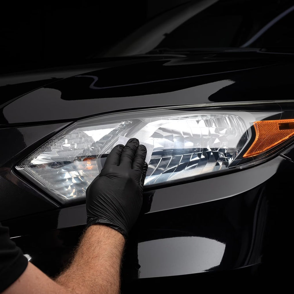 Ceramic Headlight Restoration Kit, Quick & Easy 3-Step Headlight Restorer, 8-Wipe Kit