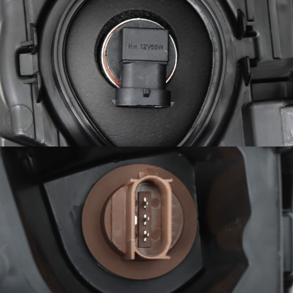 Black Headlight Assembly Suitable for 2018 Freightliner Cascadia Driver Side