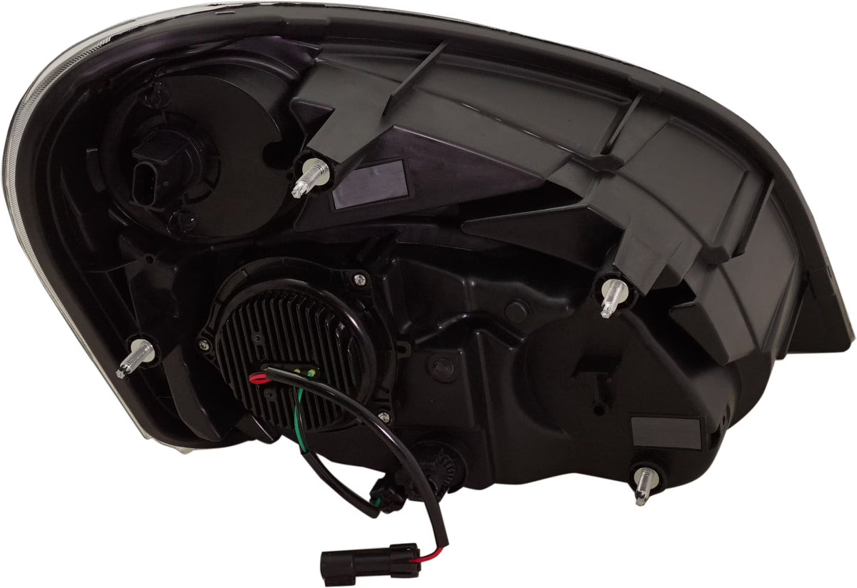 Headlight Compatible with 2008-2017 Freightliner Cascadia Left Driver LED with Bulb(S)