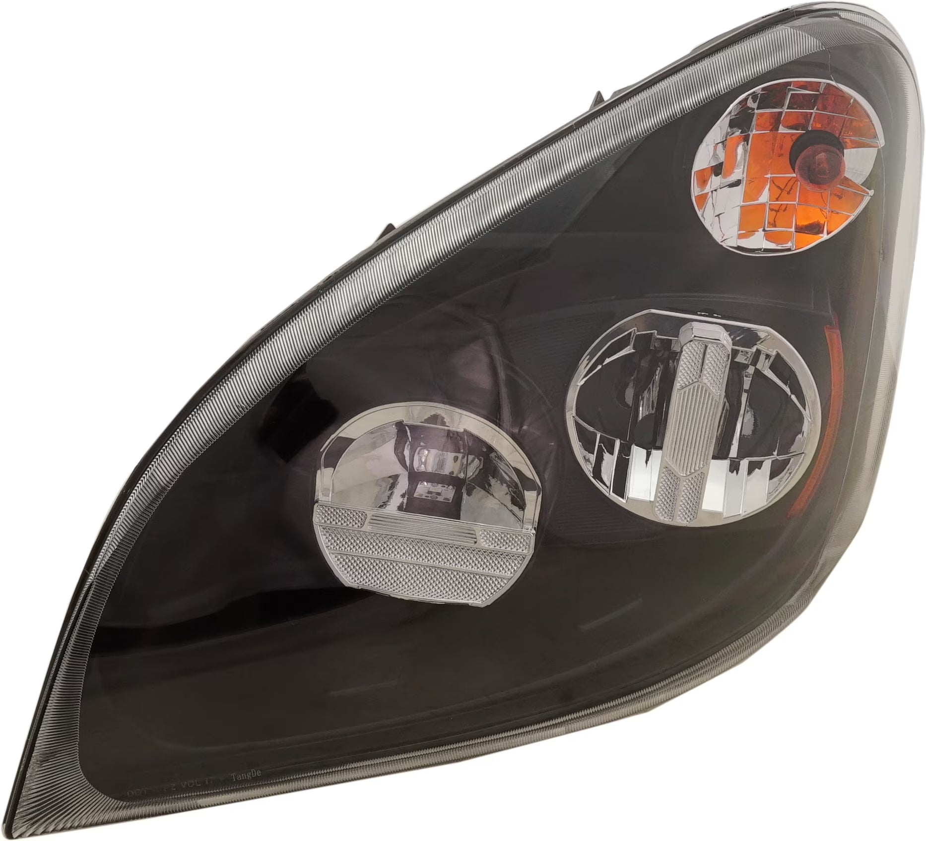 Headlight Compatible with 2008-2017 Freightliner Cascadia Left Driver LED with Bulb(S)