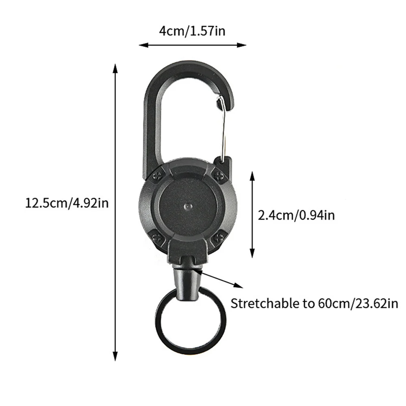 Heavy Duty Retractable Keychain