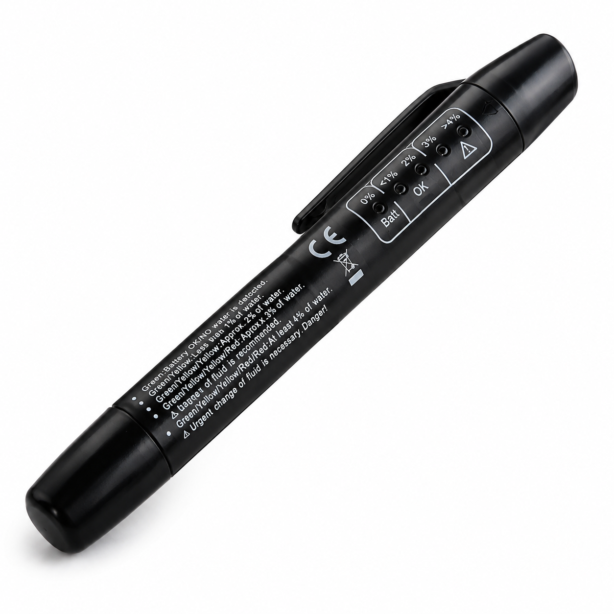 Brake Fluid Tester Accurate Oil Quality LED Indicator Liquid Testing Pen